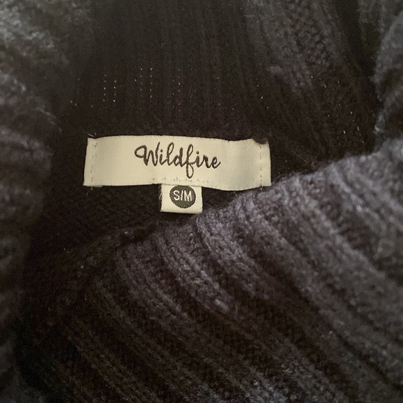 EUC Wildfire Cold Shoulder Turtleneck Sweater Dress - Picture 5 of 6